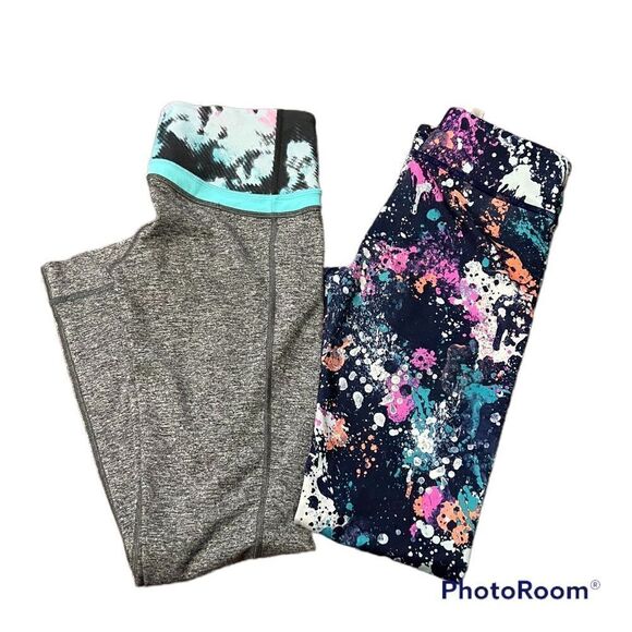 Ivivva girls size 12 buddle leggings - Picture 1 of 7